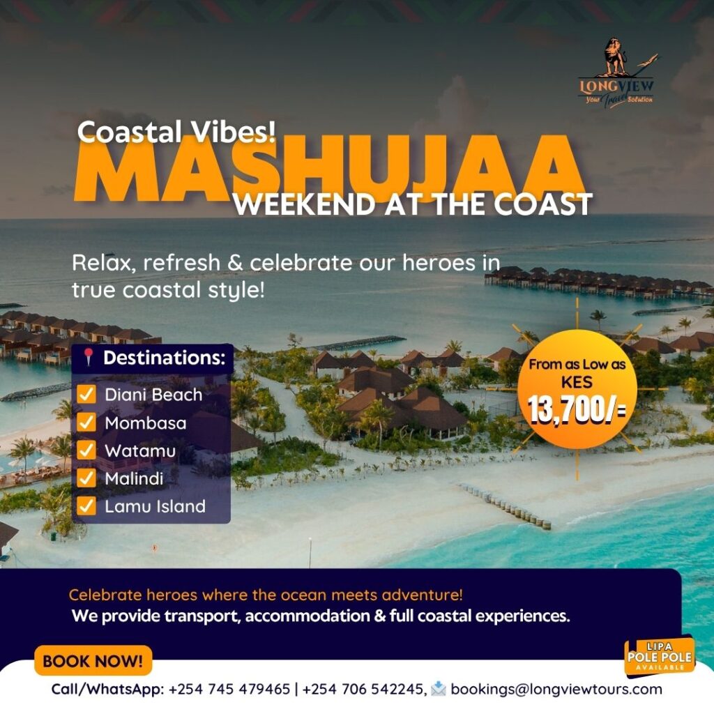 Top 7 Mashujaa Weekend Getaways in Kenya | Longview Tours